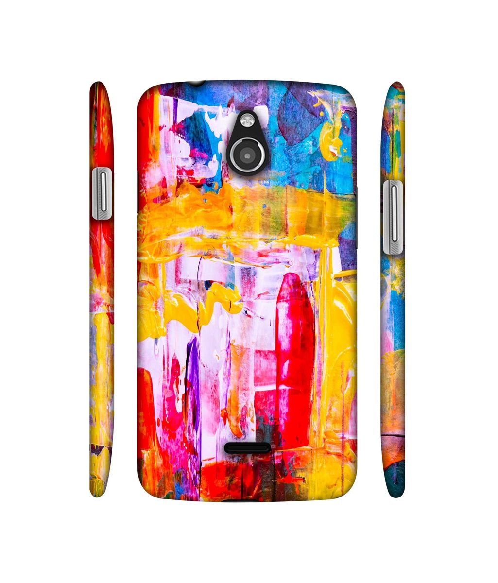 Amazon Brand - Solimo Designer Multicolor Canvas Paint 3D Printed Hard Back Case Mobile Cover for InFocus M2