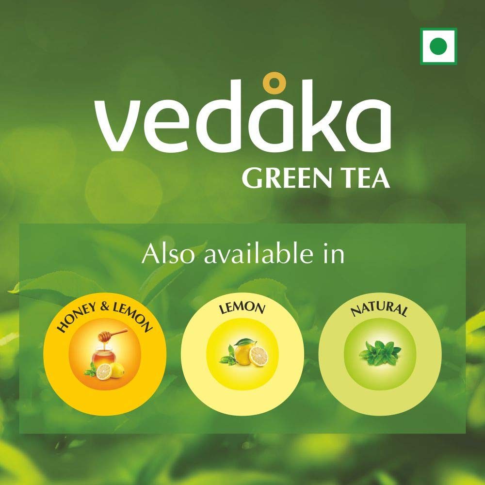 Amazon Brand - Vedaka Green Tea, Tulsi, 25 Tea Bags