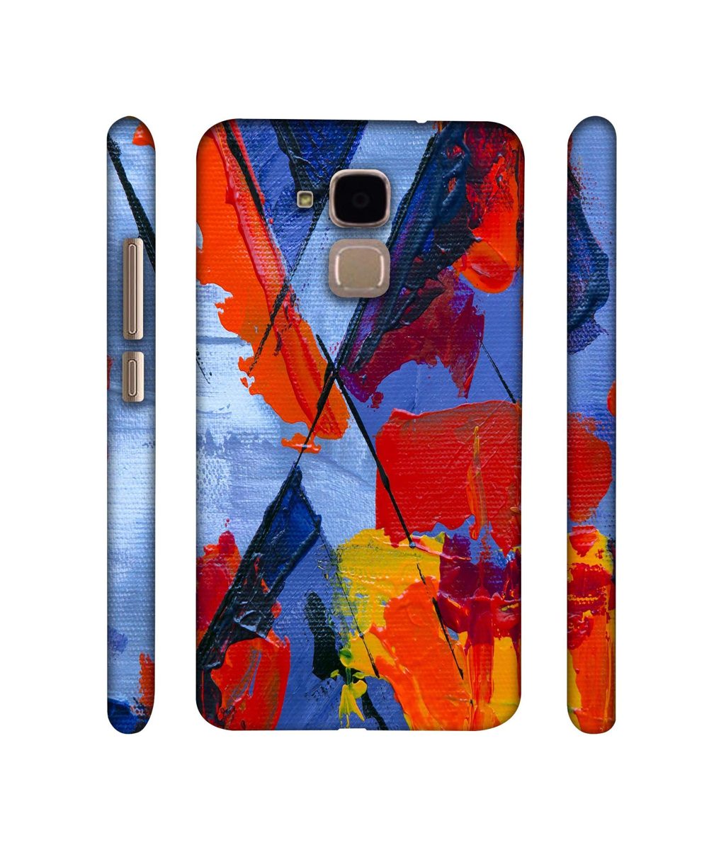 Amazon Brand - Solimo Designer X Multicolor Texture 3D Printed Hard Back Case Mobile Cover for Huawei Honor 5c