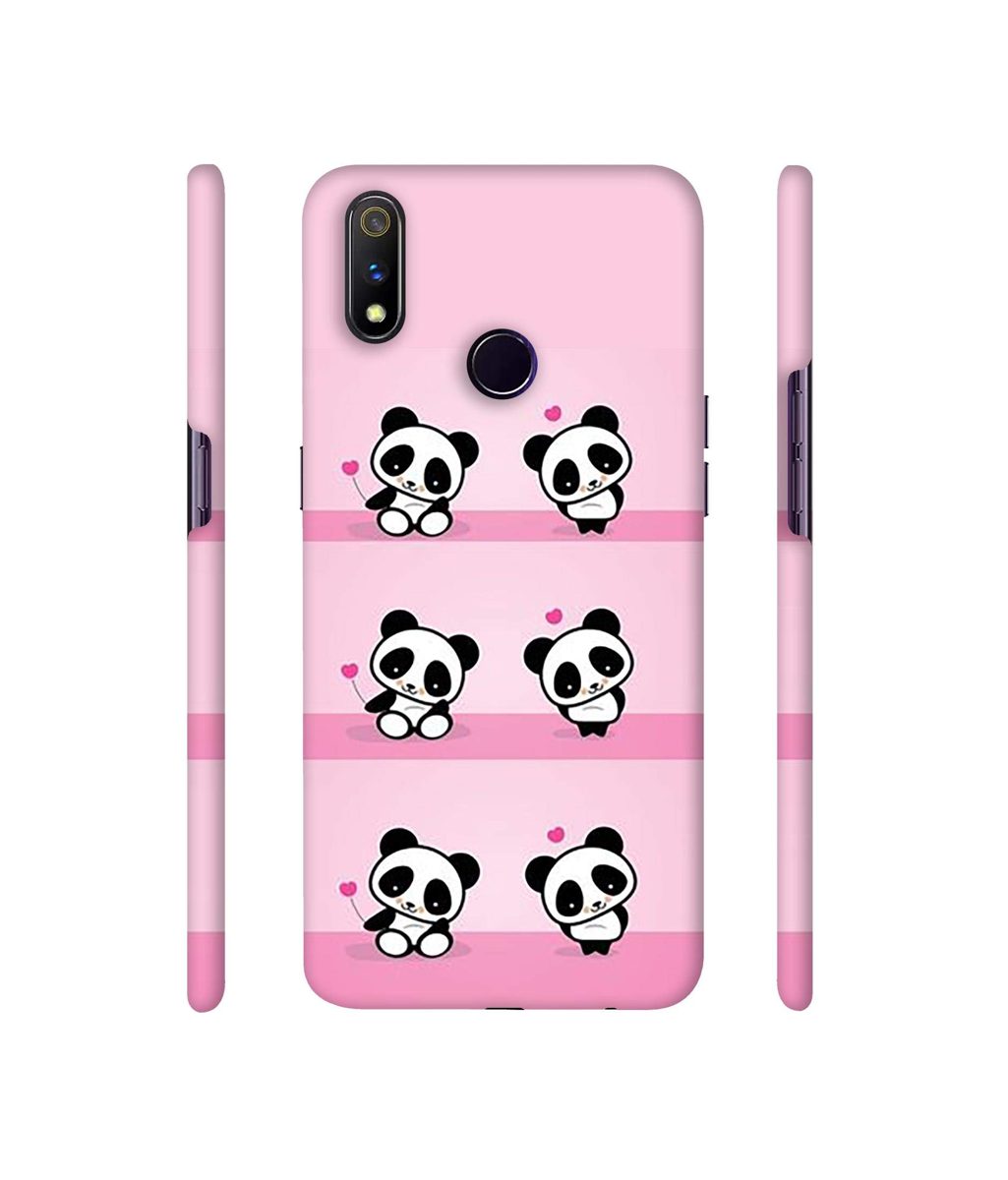 Amazon Brand - Solimo Designer Panda Pattern 3D Printed Hard Back Case Mobile Cover for Realme 3 Pro