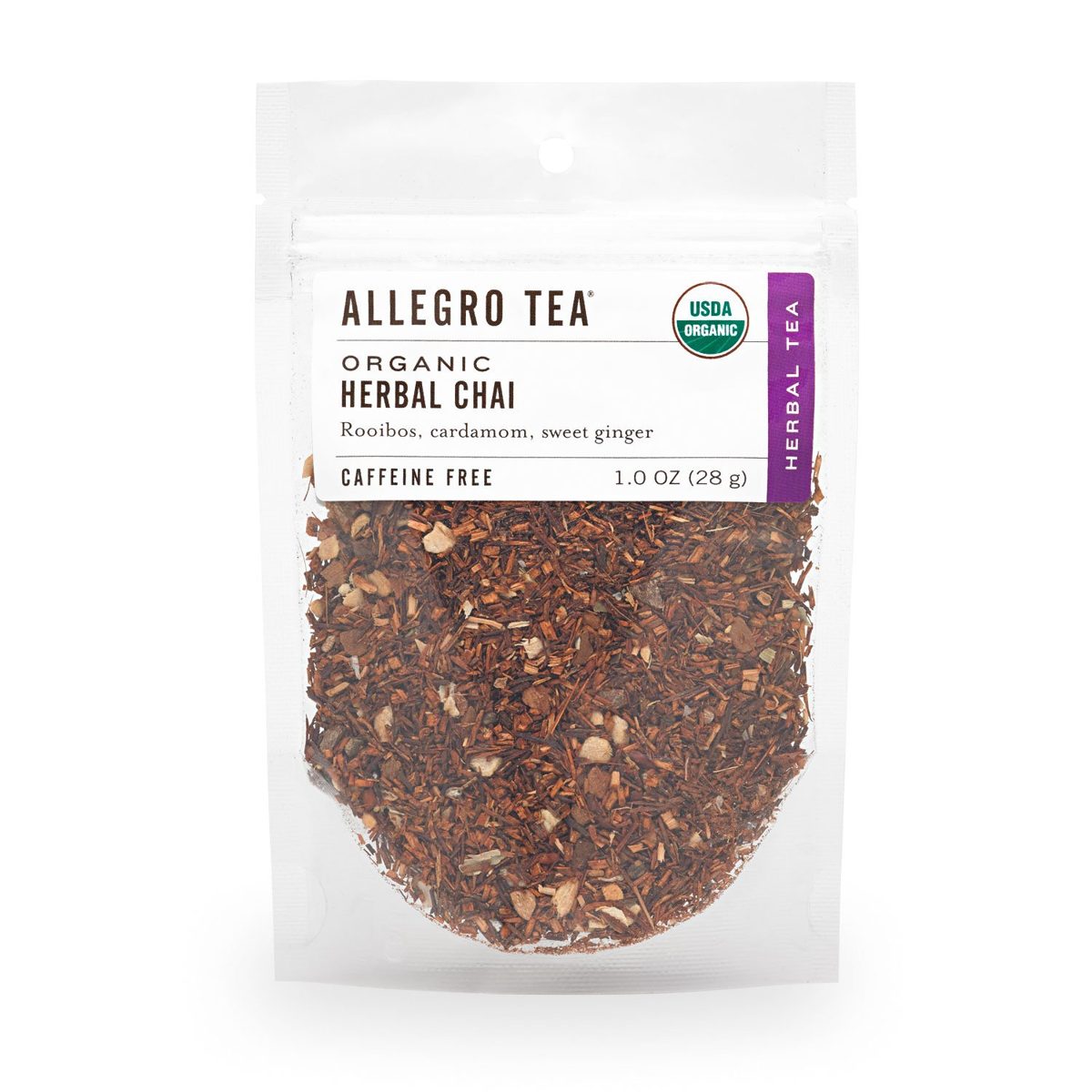 ALLEGRO TEA Organic Herbal Chai, 1 OZ
