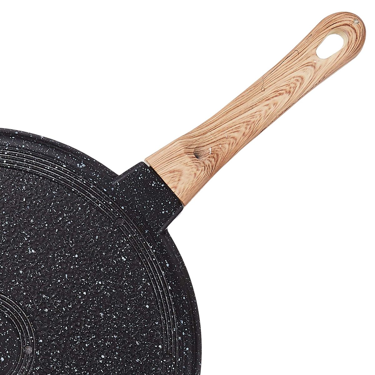 Amazon Brand - Solimo Die Cast Aluminium Non Stick Tawa (28cm, 5 layer coating)