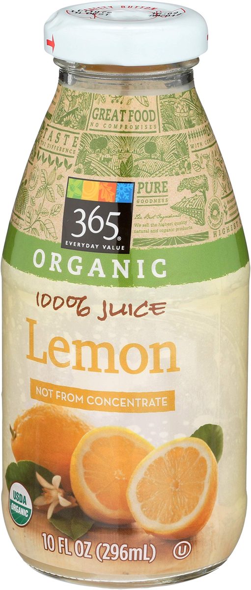 365 EVERYDAY VALUE Organic Lemon Juice, 10 FZ