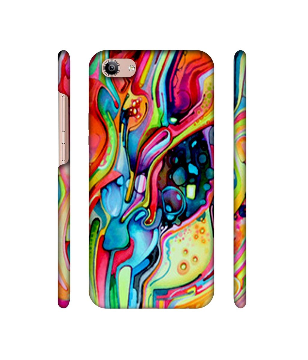 Amazon Brand - Solimo Designer Multicolor Drop 3D Printed Hard Back Case Mobile Cover for Vivo Y81i