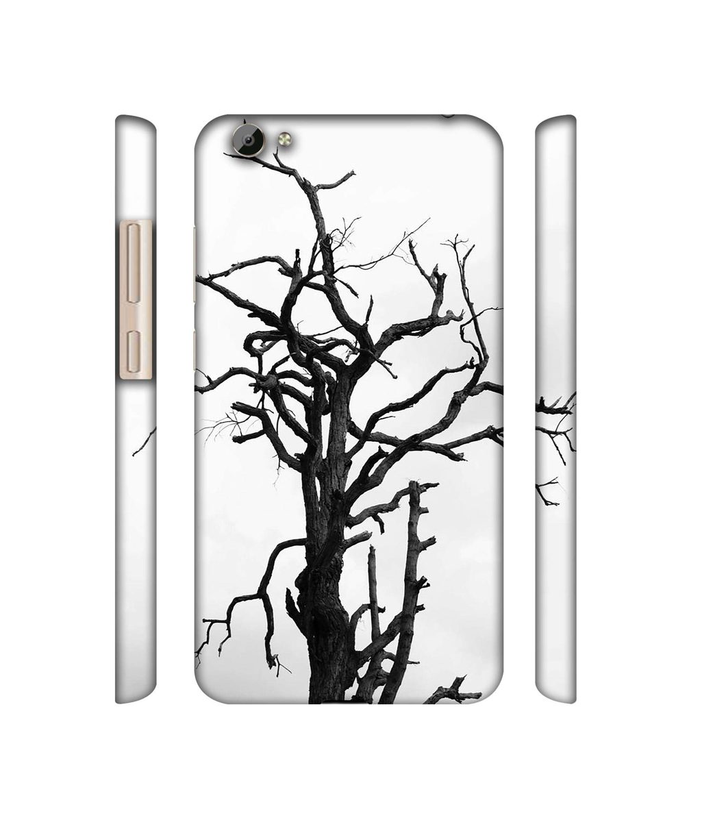 Amazon Brand - Solimo Designer Dark Tree 3D Printed Hard Back Case Mobile Cover for Vivo Y66