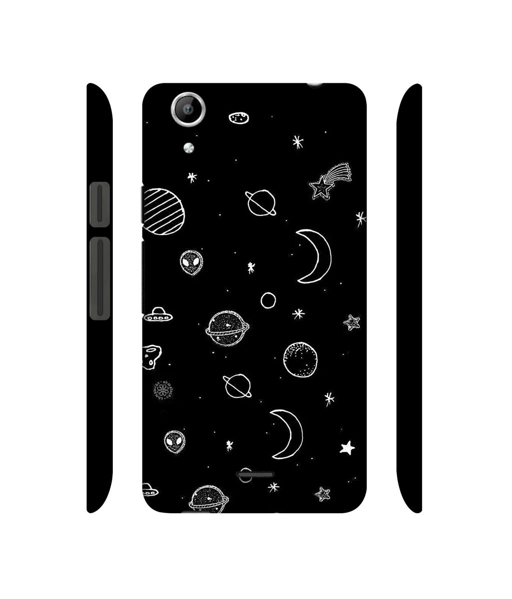 Amazon Brand - Solimo Designer Solar System 3D Printed Hard Back Case Mobile Cover for Micromax Canvas Selfie Lens Q345