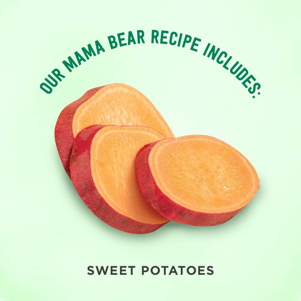 Amazon Brand - Mama Bear Organic Baby Food, Sweet Potatoes, 4 Ounce Cup, Pack of 1