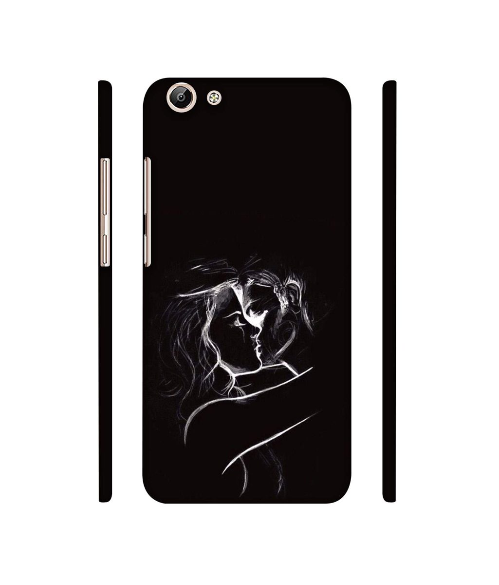Amazon Brand - Solimo Designer Kissing Couple 3D Printed Hard Back Case Mobile Cover for Vivo Y69