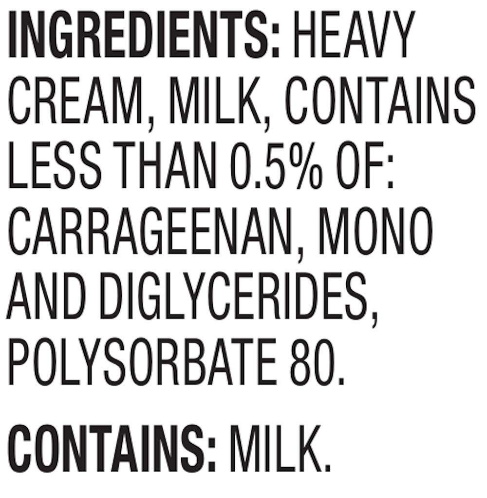 Amazon Brand - Happy Belly Heavy Whipping Cream, Ultra-Pasteurized, Kosher, Pint, 16 Fl Oz