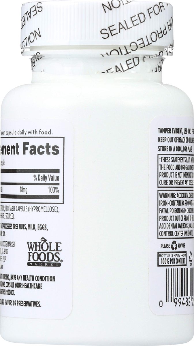 365 Everyday Value, Chelated Iron 18mg, 100 ct