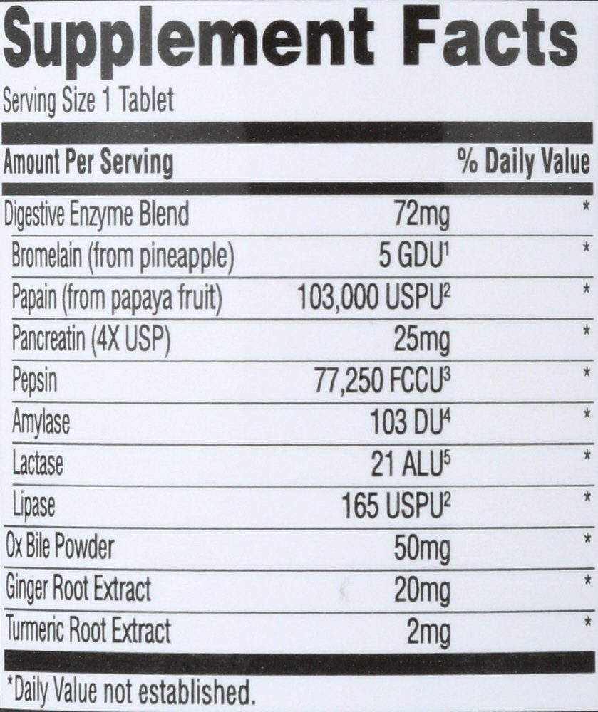365 Everyday Value, Daily Digestive Formula, 100 ct