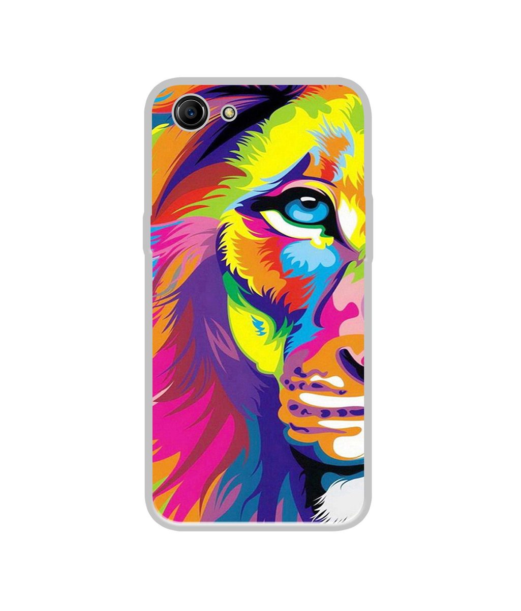 Amazon Brand - Solimo Designer Funny Cat Pattern Print UV Printed Soft Back Case Mobile Cover for Oppo A83