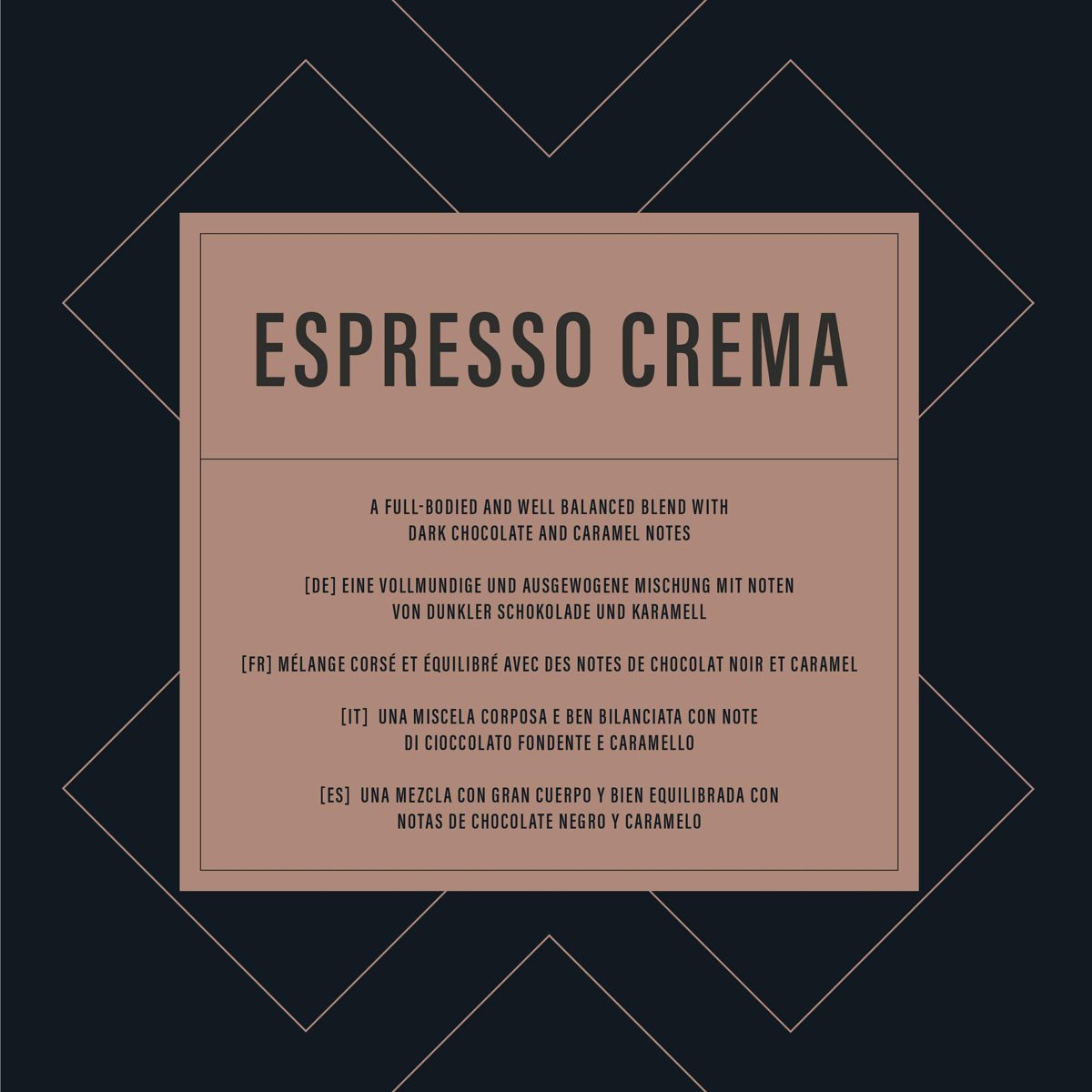Amazon Brand - Happy Belly Coffee Beans "Espresso Crema" (12 x 500g)
