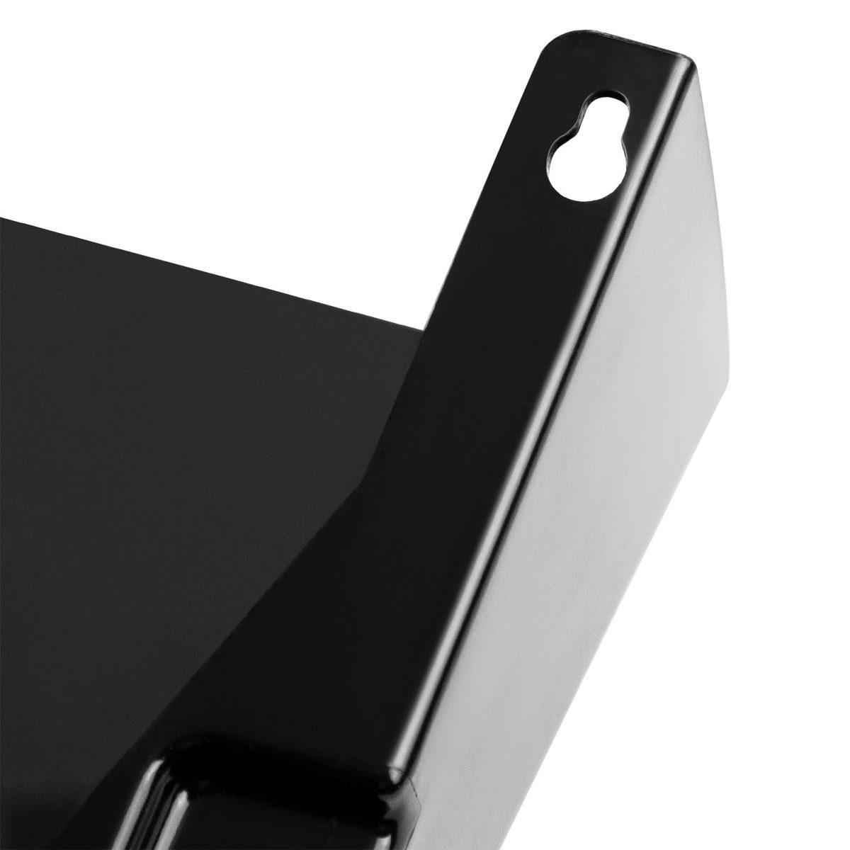 AmazonBasics Expandable Wall Pockets, Letter, Black, 3-Pocket
