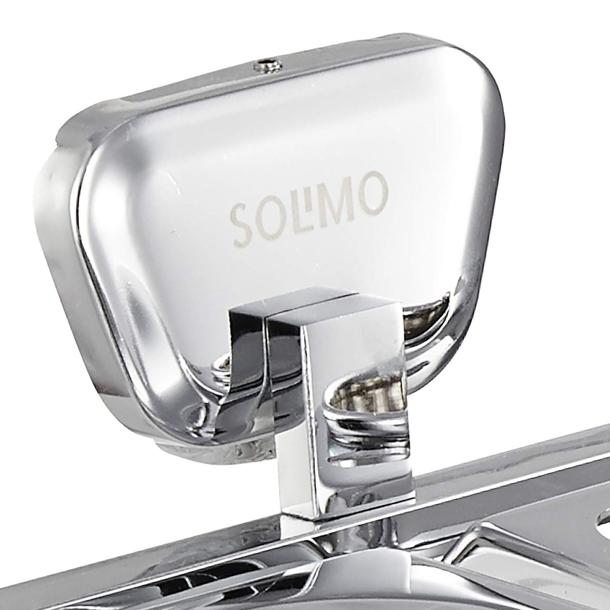 Amazon Brand - Solimo Fitz Stainless Steel Soap Holder with Toothbrush Tumbler
