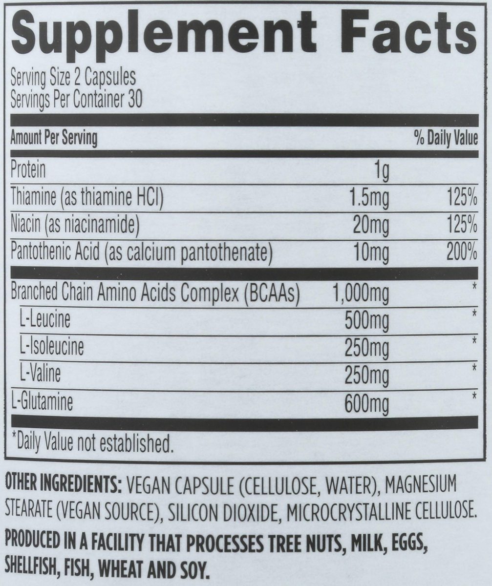 Whole Foods Market, BCAA Complex, 60 ct