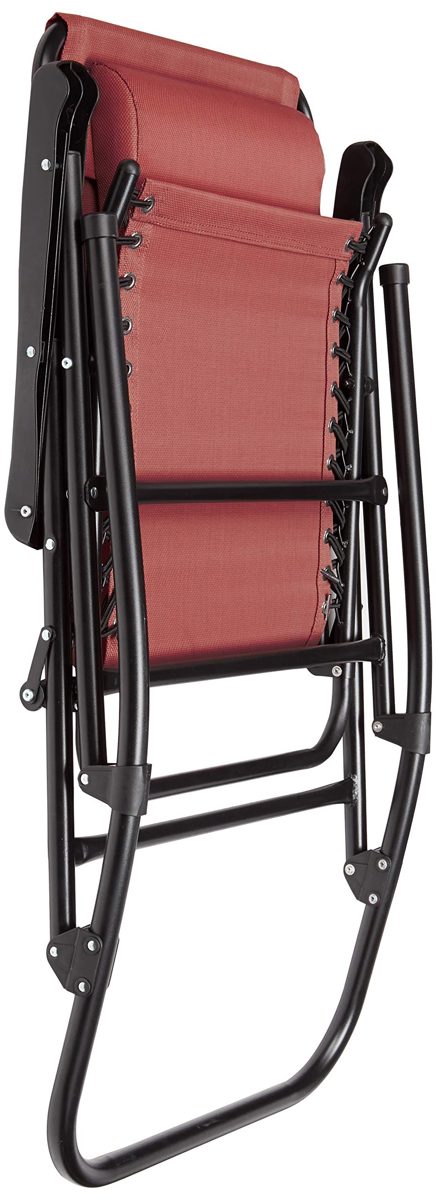 AmazonBasics - Foldable rocking chair - red