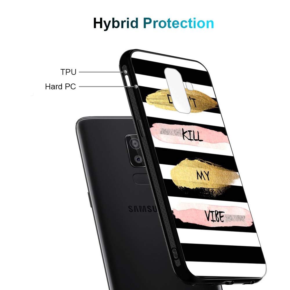 Amazon Brand - Solimo Designer Don't Kill My Vibe Printed Hard Back Case Mobile Cover forSamsung Galaxy J8 2018 / Samsung Galaxy On8 (D1204)