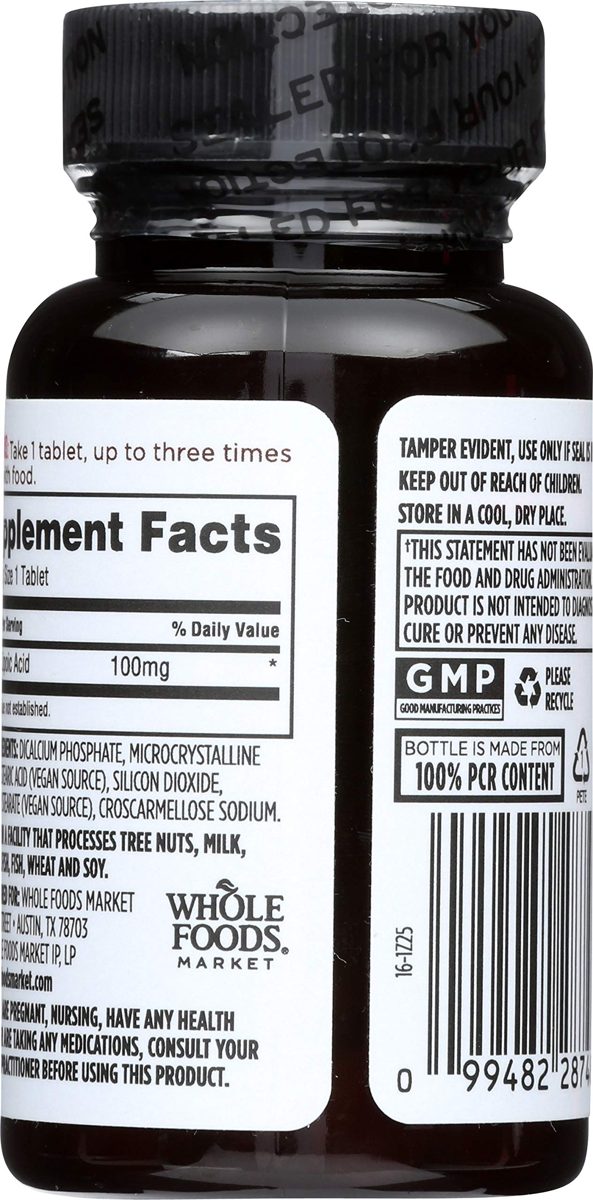Whole Foods Market, Alpha Lipoic Acid 100mg, 90 ct