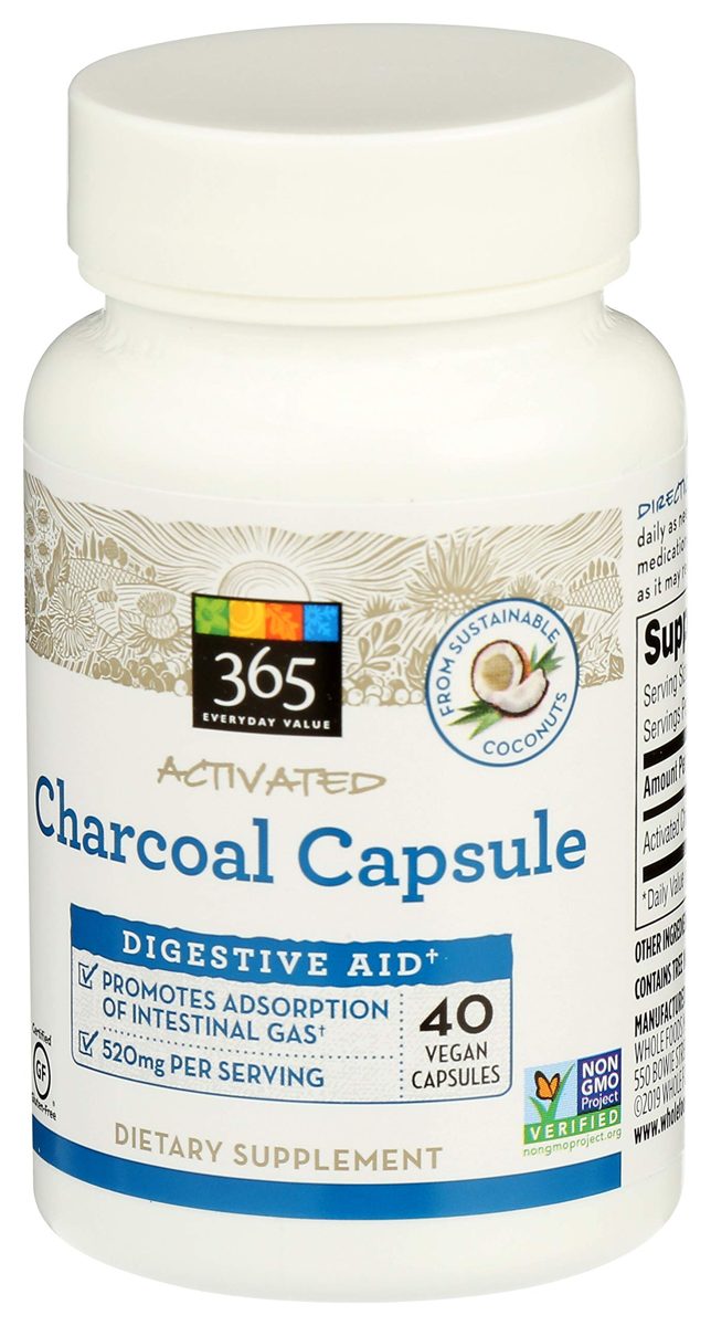 365 EVERYDAY VALUE Activated Charcoal, 40 CT