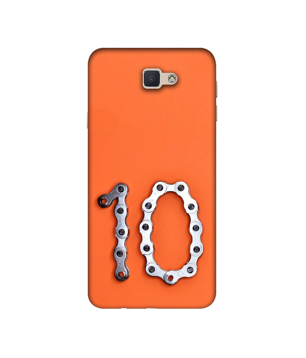 Amazon Brand - Solimo Designer Number Ten 3D Printed Hard Back Case Mobile Cover for Samsung Galaxy J5 Prime