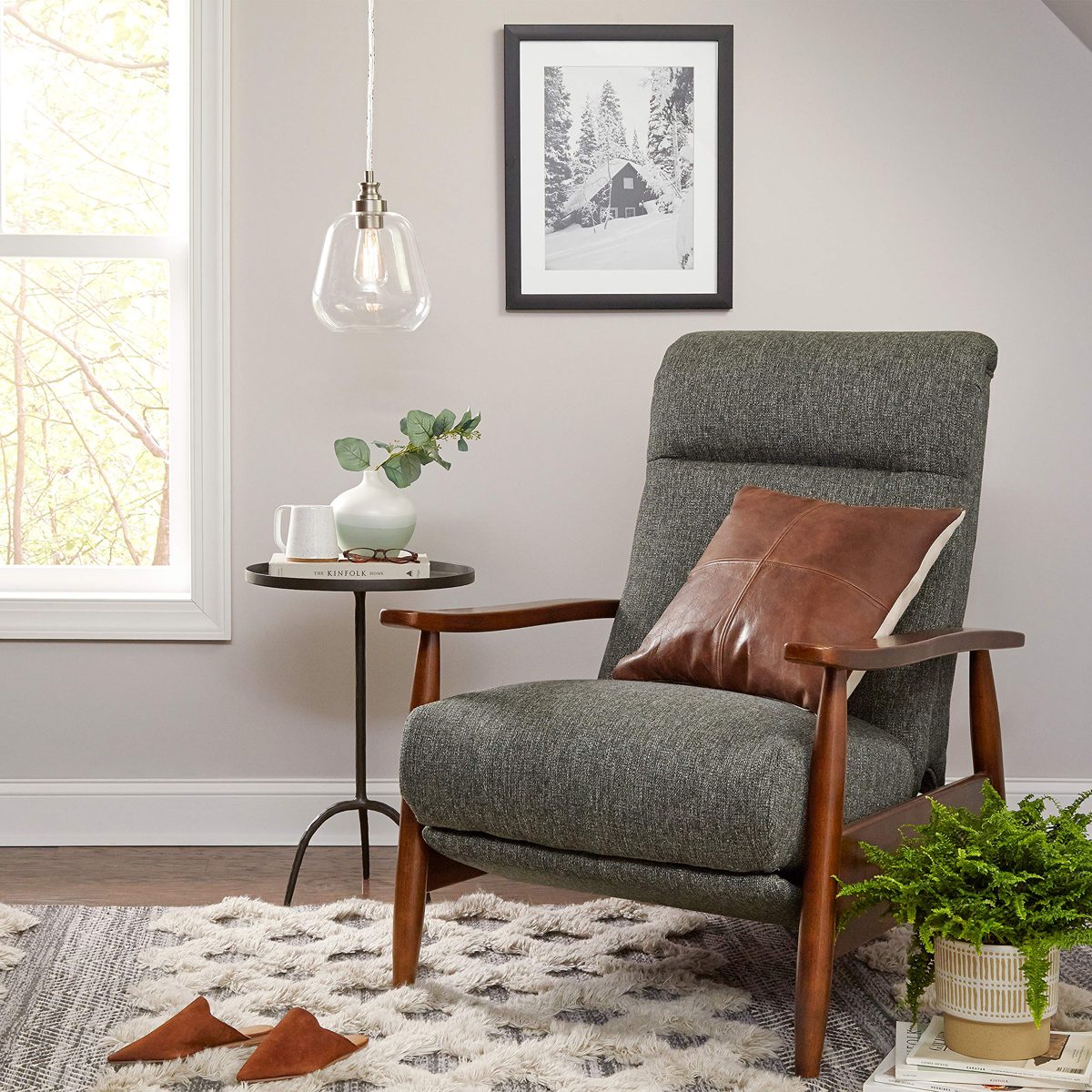 Stone & Beam Clayton Modern Clayton Living Room Chair Fabric