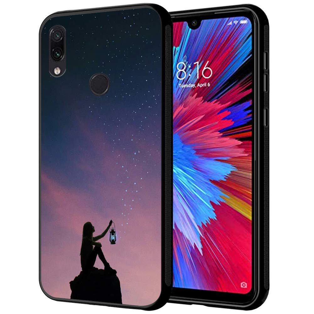Amazon Brand - Solimo Designer Star Printed Hard Back Case Mobile Cover for Redmi Note 7 & Redmi Note 7 Pro (D1267)