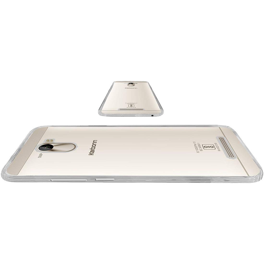 Amazon Brand - Solimo Mobile Cover for Karbonn Aura Power 4G Plus (Soft & Flexible Back Case), Transparent