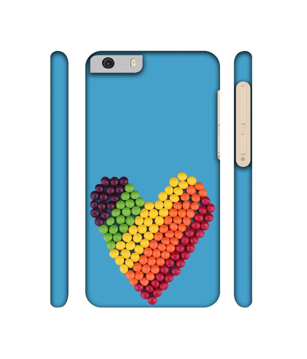 Amazon Brand - Solimo Designer Ball Heart 3D Printed Hard Back Case Mobile Cover for Micromax Canvas Knight 2 E471