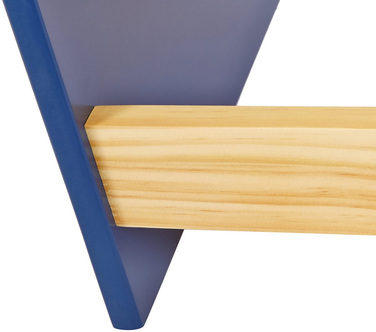 AmazonBasics Single-Sided Wooden Bookディスプレイ、ブルー