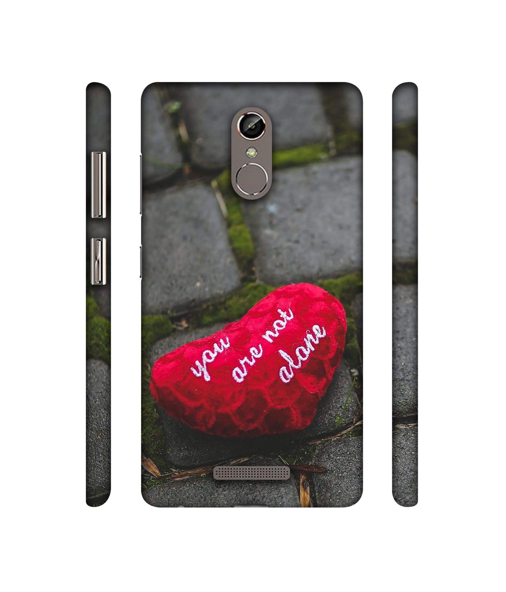 Amazon Brand - Solimo Designer You are Not Alone 3D Printed Hard Back Case Mobile Cover for Gionee S6s