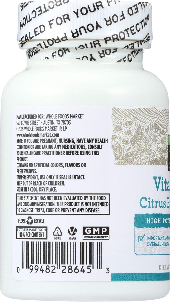 365 Everyday Value, Vitamin C + Citrus Bioflavonoids, 50 ct