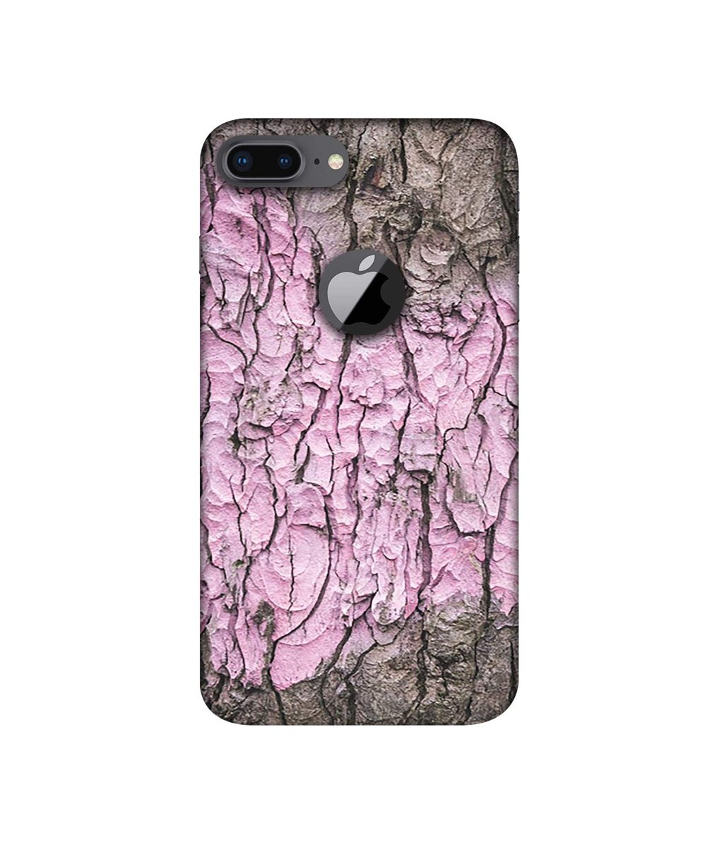 Amazon Brand - Solimo Designer Creaks On Tree Trunk 3D Printed Hard Back Case Mobile Cover for Apple iPhone 8 Plus (with Logo Cut)