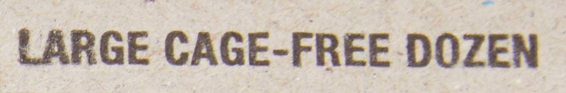 Amazon Brand - Happy Belly Cage-Free, Large, Brown Eggs, 1 Dozen