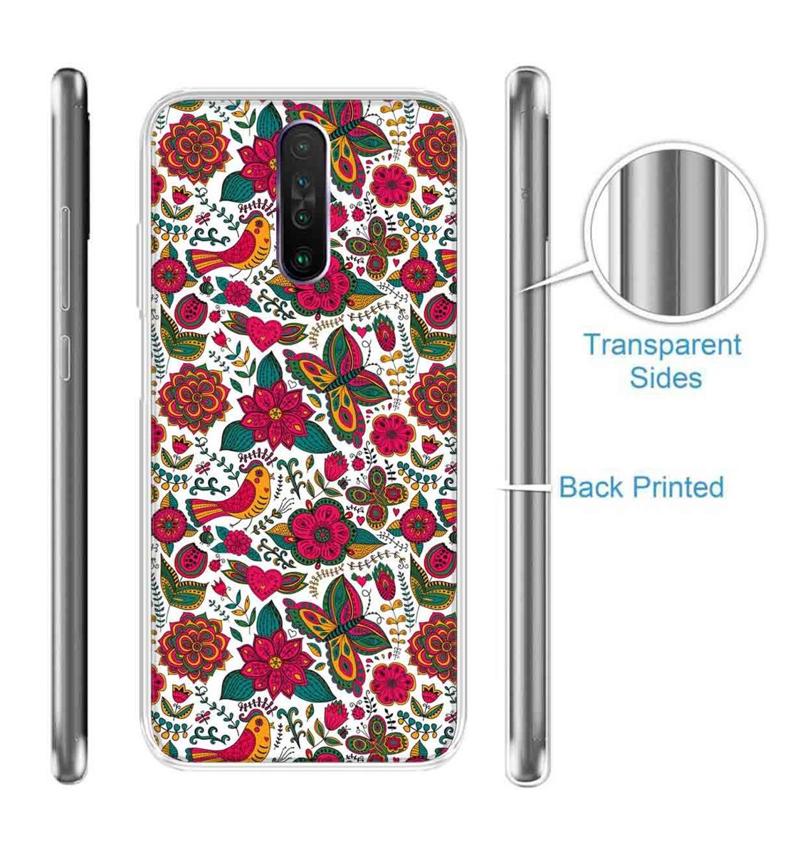 Amazon Brand - Solimo Designer Multicolor Pattern Printed Soft Back Case Mobile Cover for Poco X2 / Xiaomi Redmi K30