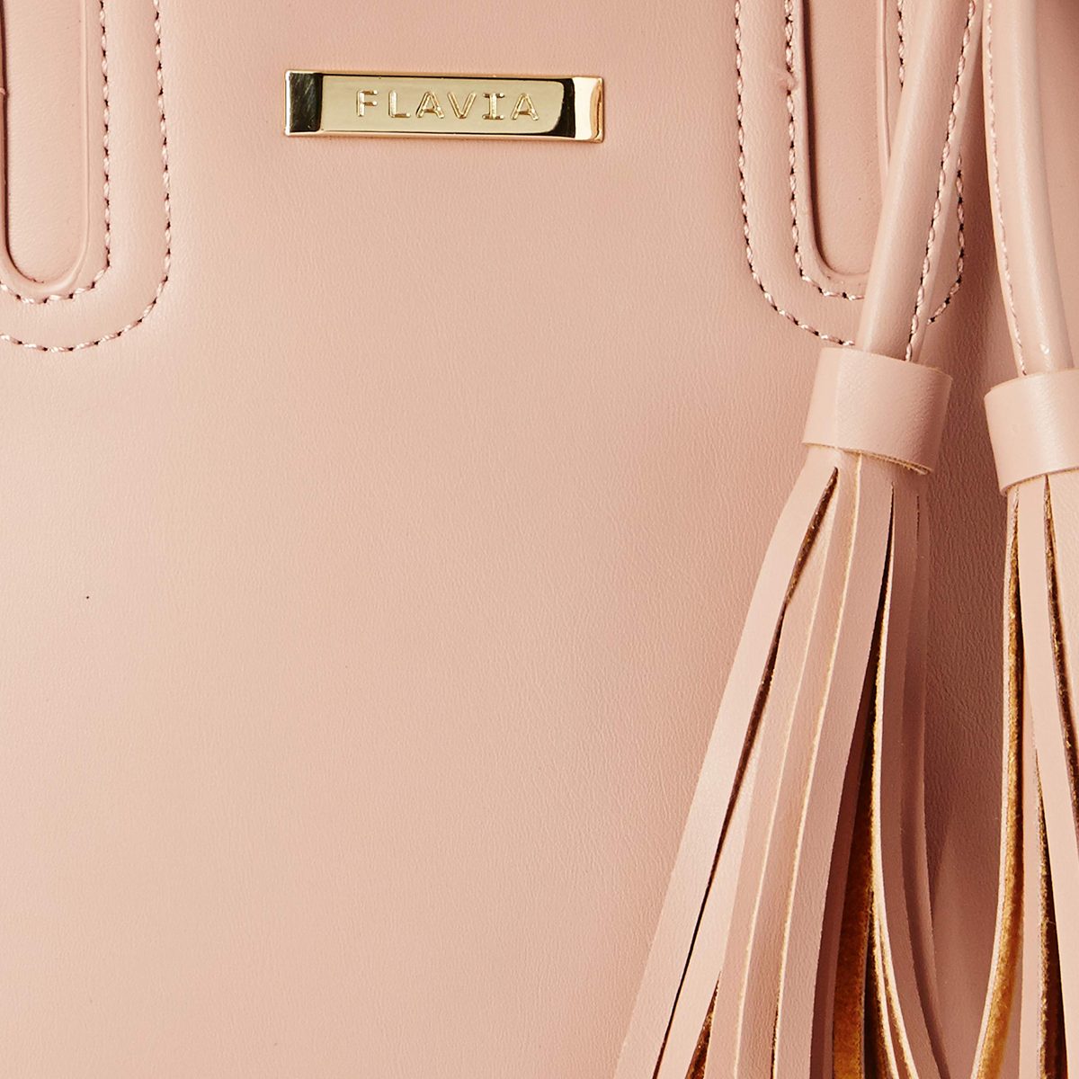 Flavia Women's Handbag (Nude)