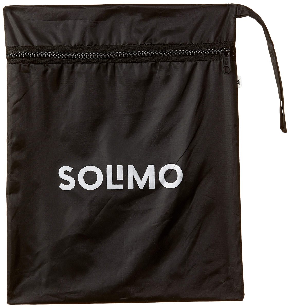 Amazon Brand - Solimo Water Resistant Polyester Rain Coat with Pant, Black, Large