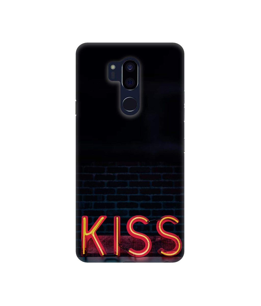 Amazon Brand - Solimo Designer Kiss 3D Printed Hard Back Case Mobile Cover for LG G7 ThinQ