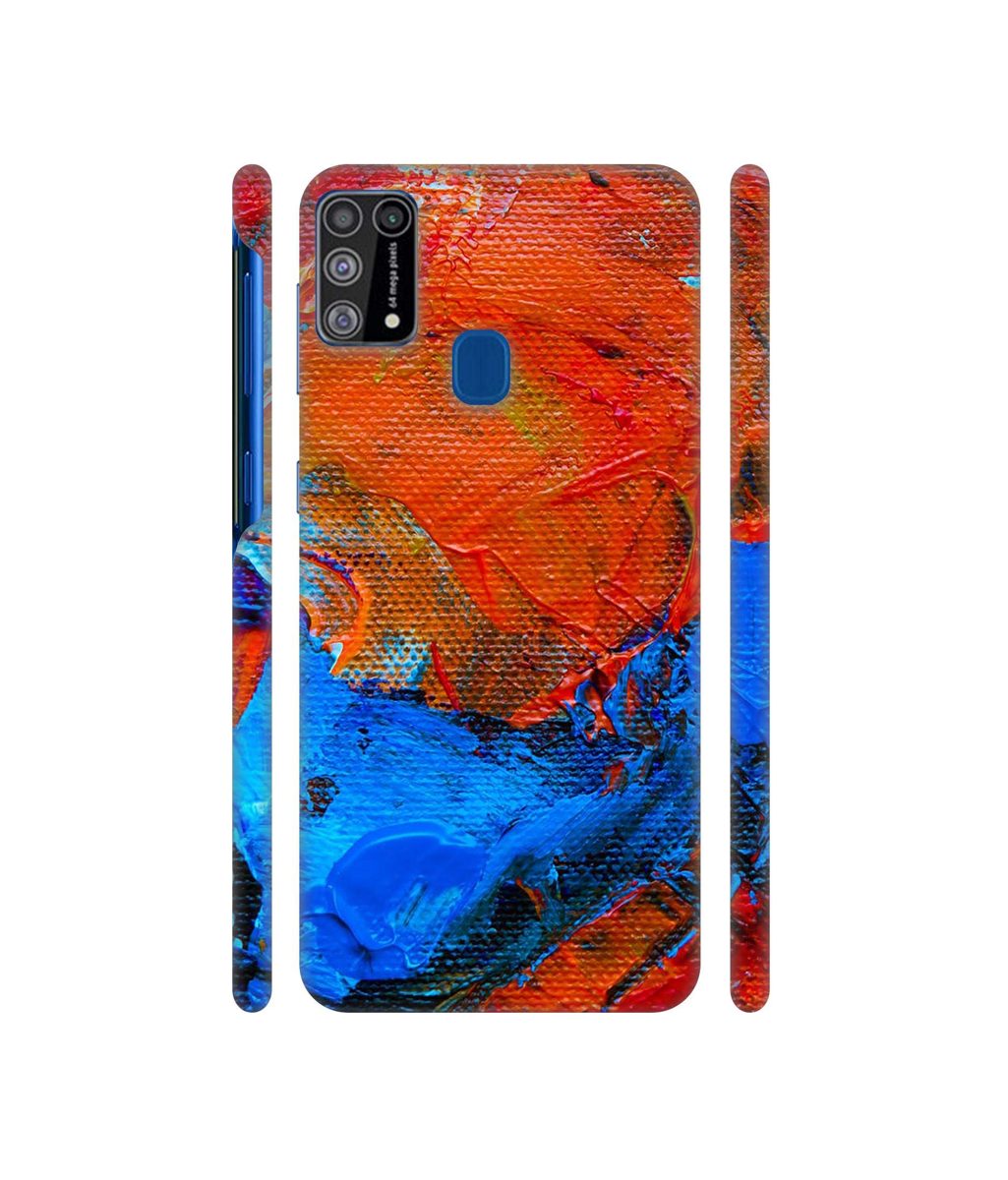 Amazon Brand - Solimo Designer Wax Color On Canvas 3D Printed Hard Back Case Mobile Cover for Samsung Galaxy M31