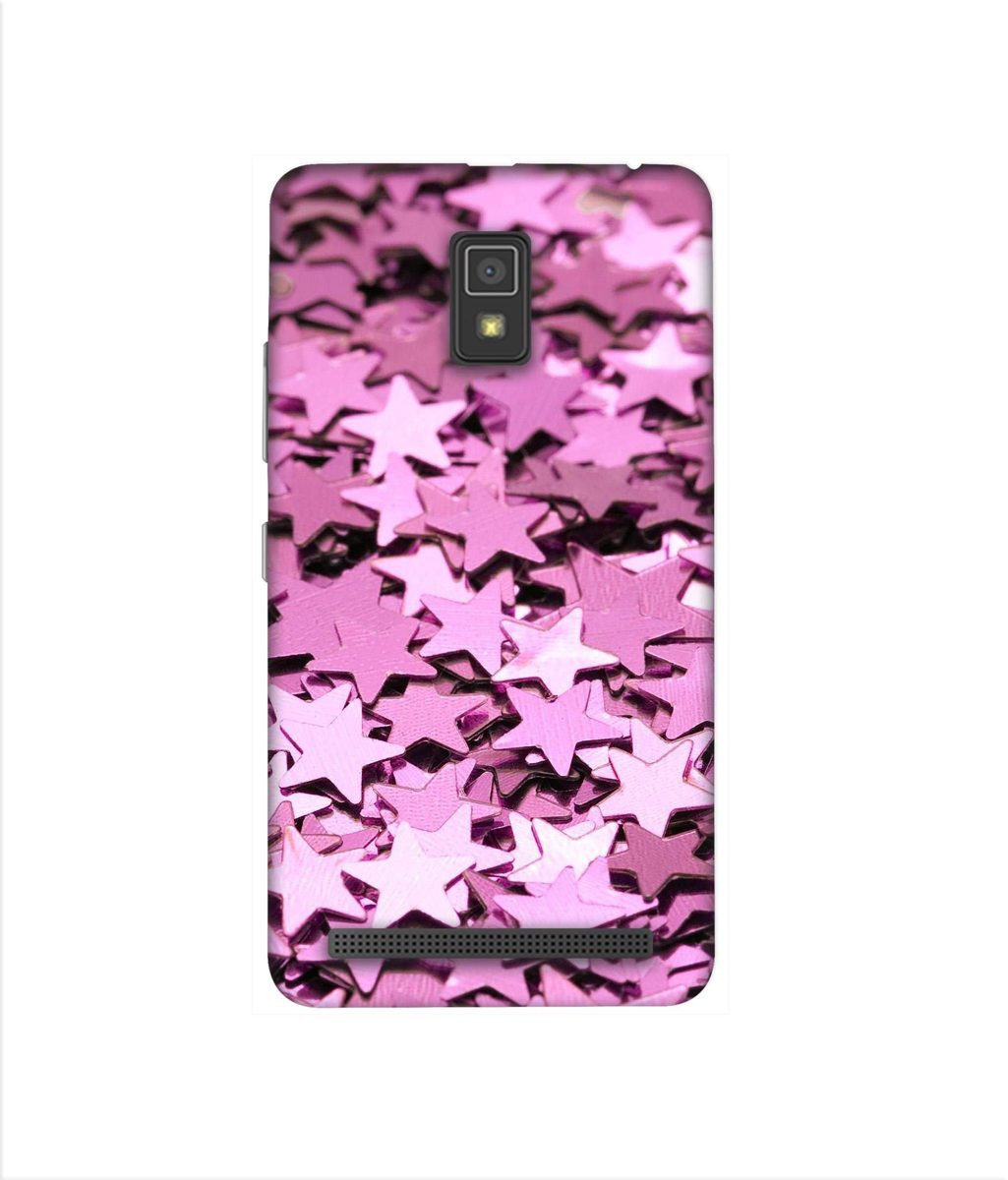 Amazon Brand - Solimo Designer Glitter Stars 3D Printed Hard Back Case Mobile Cover for Lenovo A6600