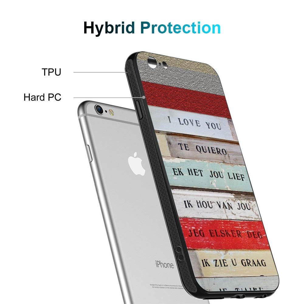 Amazon Brand - Solimo Designer I Love Qoute Printed Hard Back Case Mobile Cover for Apple iPhone 8/7 (D1225)
