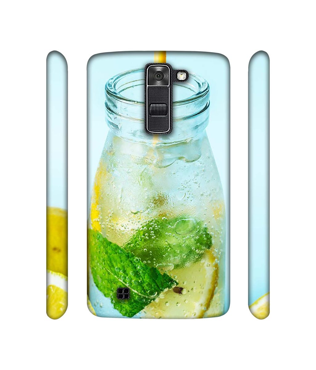 Amazon Brand - Solimo Designer Lemon Juice 3D Printed Hard Back Case Mobile Cover for LG K7