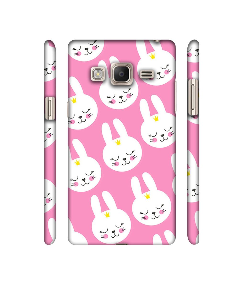 Amazon Brand - Solimo Designer Rabbit Pattern 3D Printed Hard Back Case Mobile Cover for Samsung Z3