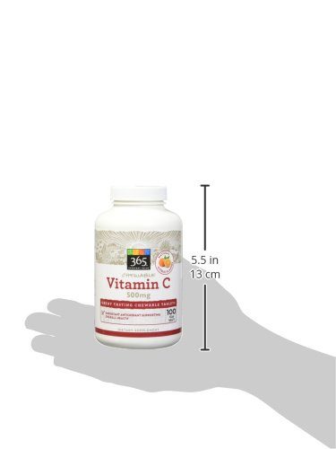 365 EVERYDAY VALUE Vitamin C Chewable Tablets, 500 mg, 100 CT
